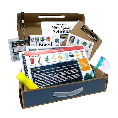 Carson Dellosa Mini Maker Kit, Art Science 746013